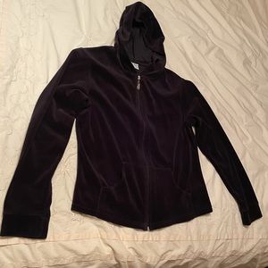 GW Sport Velour Zip Up Hoodie Jacket